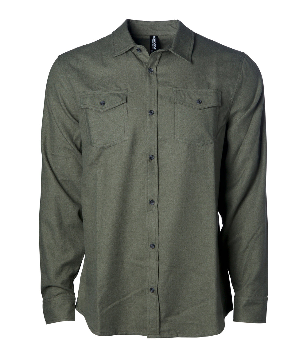 Grey Heather / Black Flannel