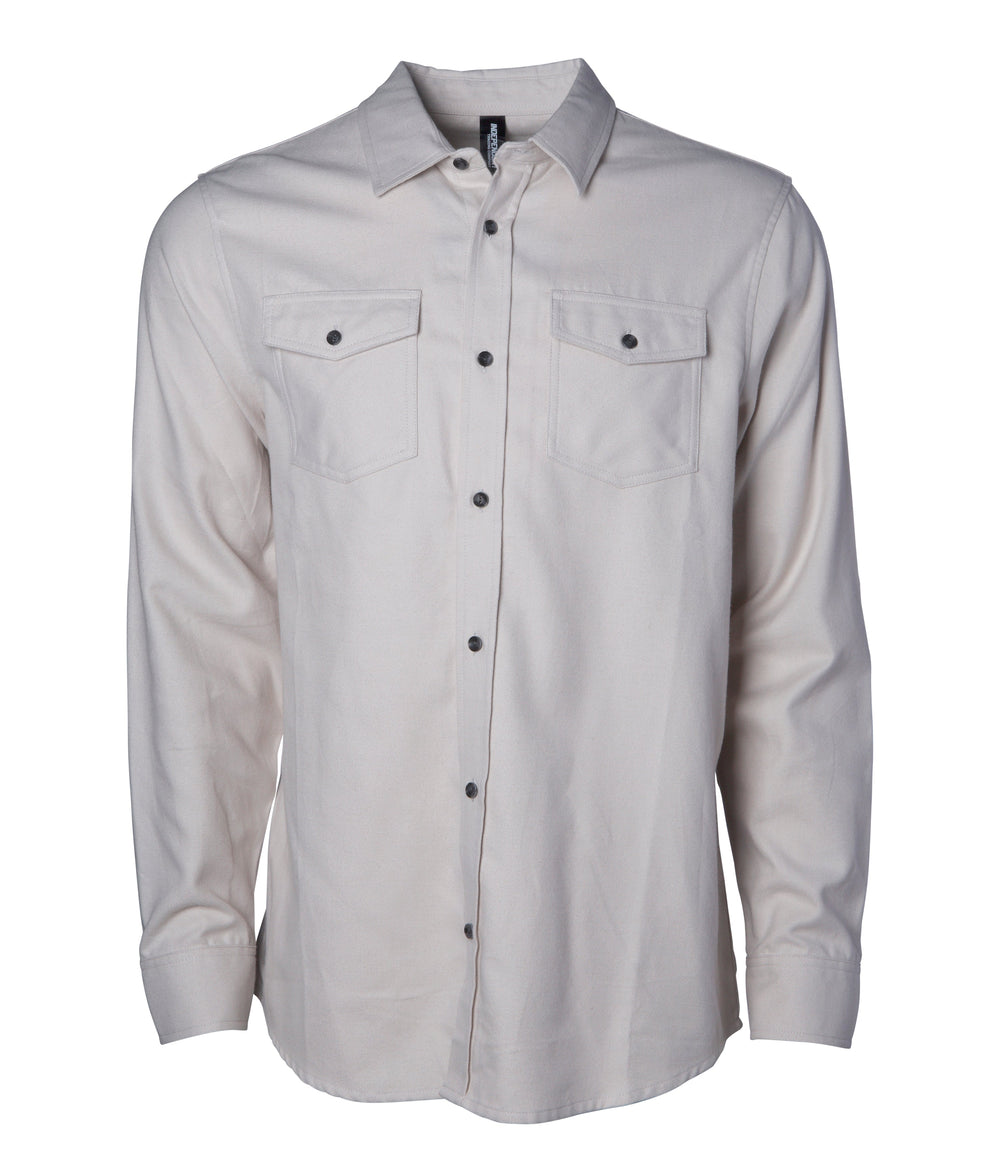 Grey Heather / Black Flannel
