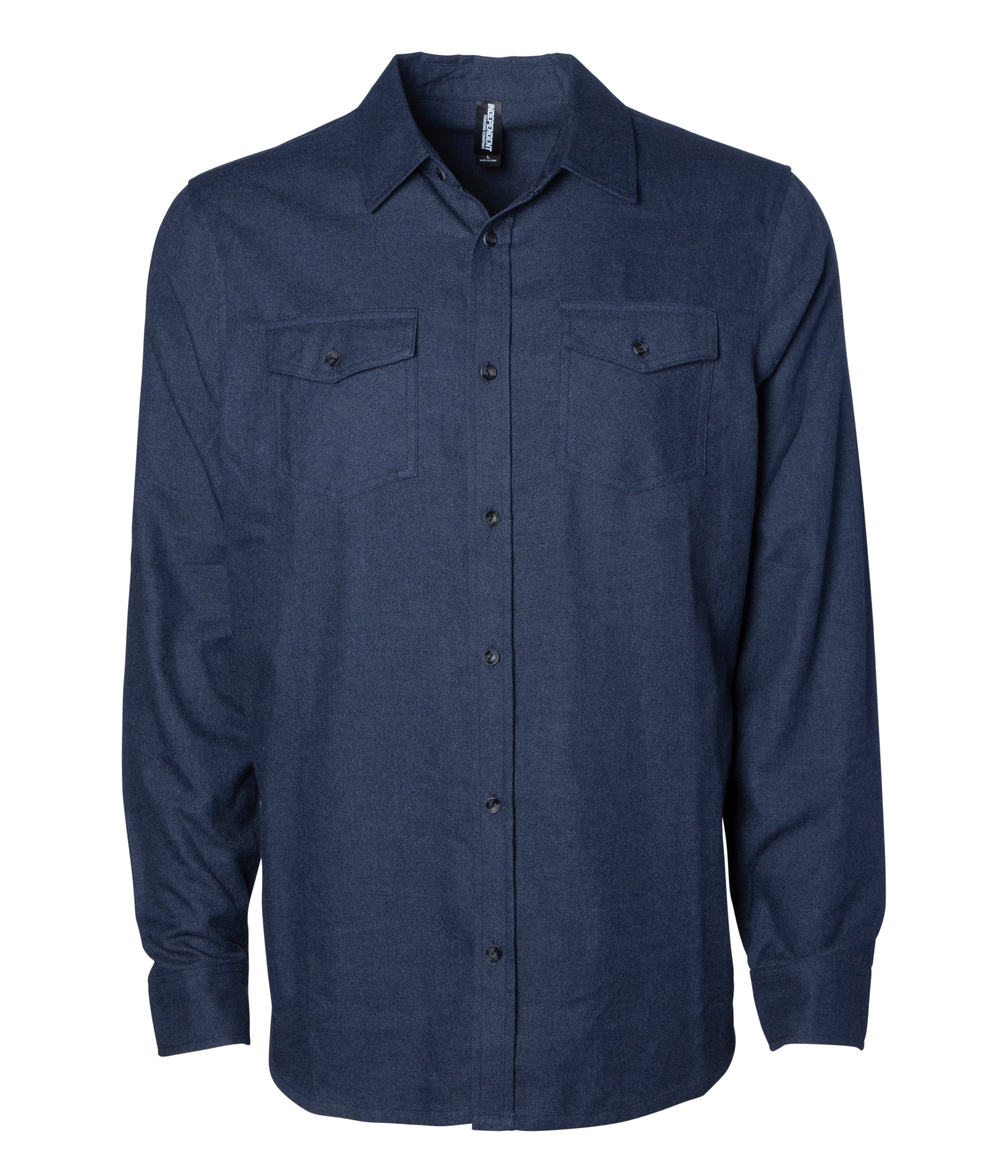Grey Heather / Black Flannel