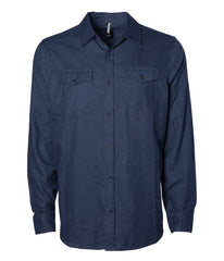 Grey Heather / Black Flannel