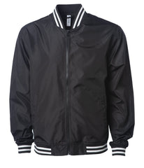 Black / White Stripe Rib