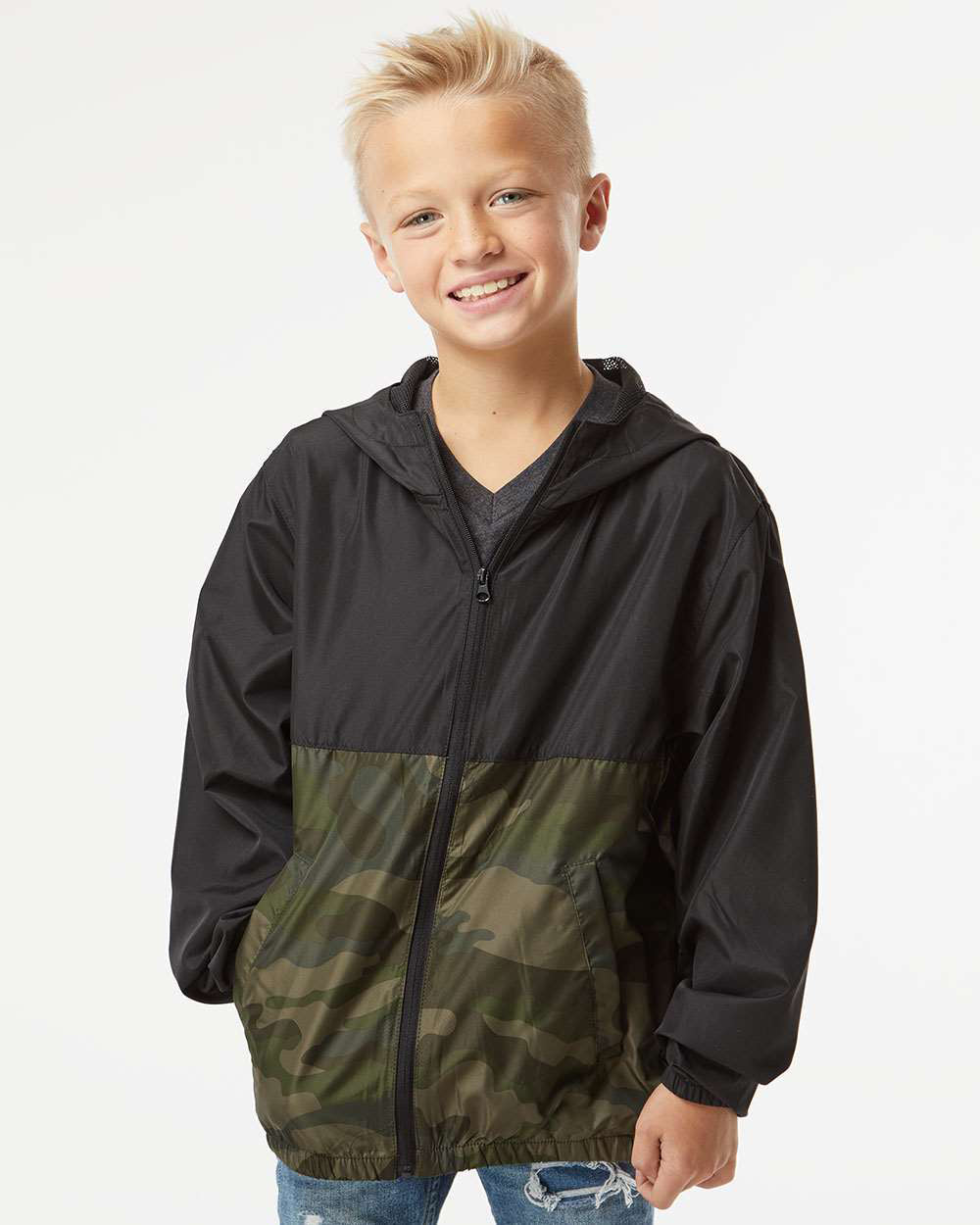 Black / Forest Camo