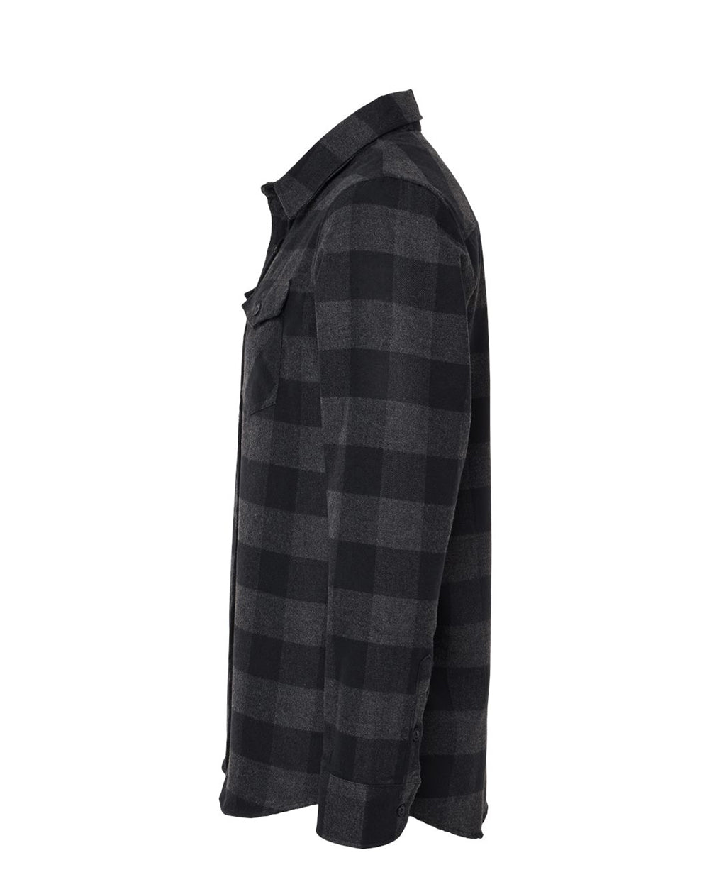 Grey Heather / Black Flannel