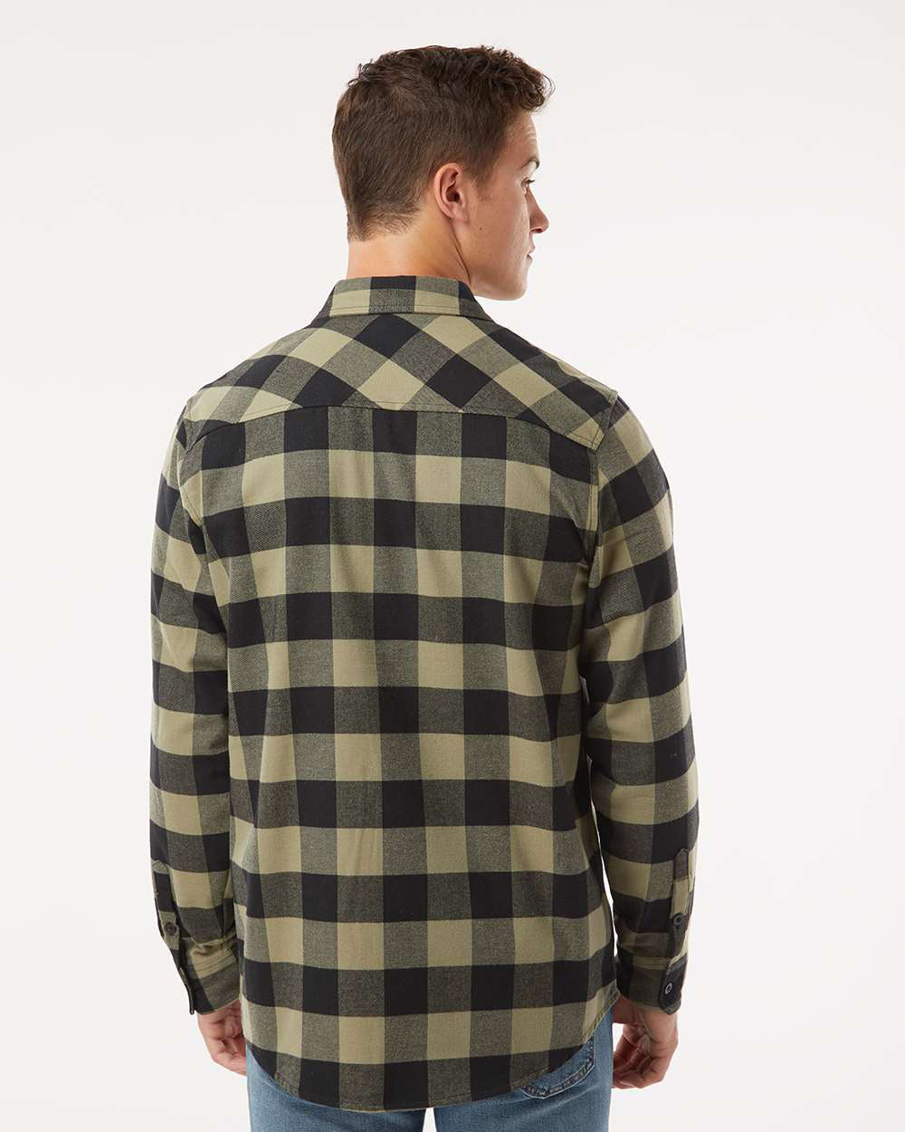 Grey Heather / Black Flannel