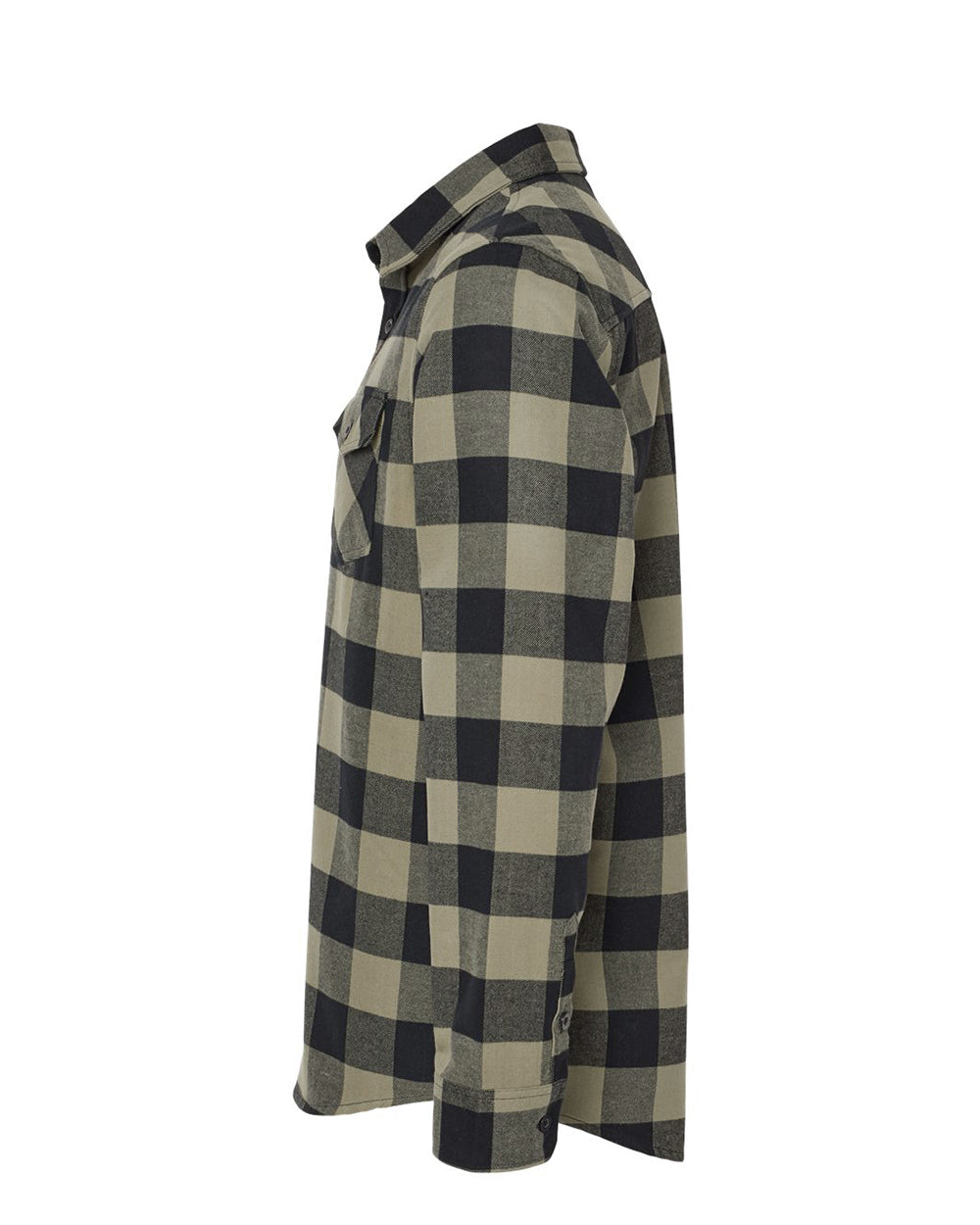 Grey Heather / Black Flannel