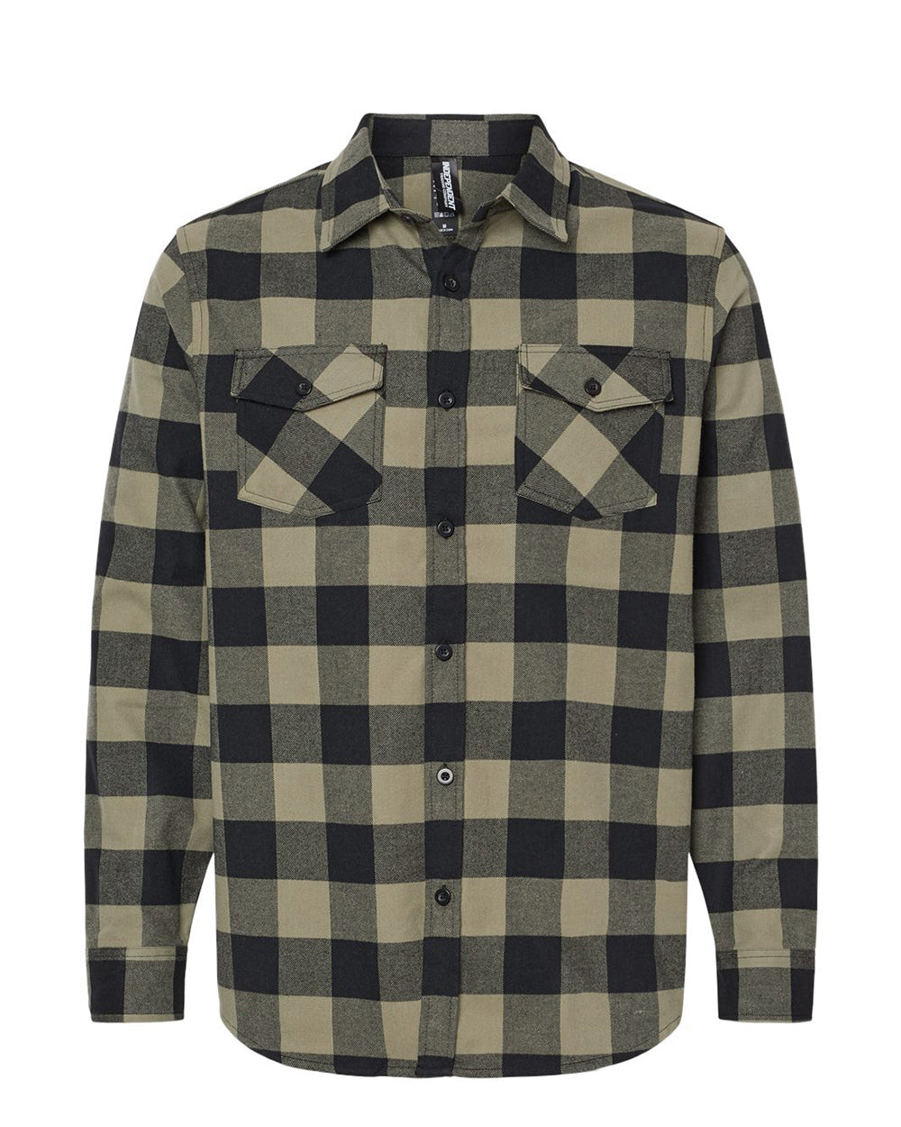 Grey Heather / Black Flannel