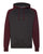 Charcoal Heather/Burgundy Heather