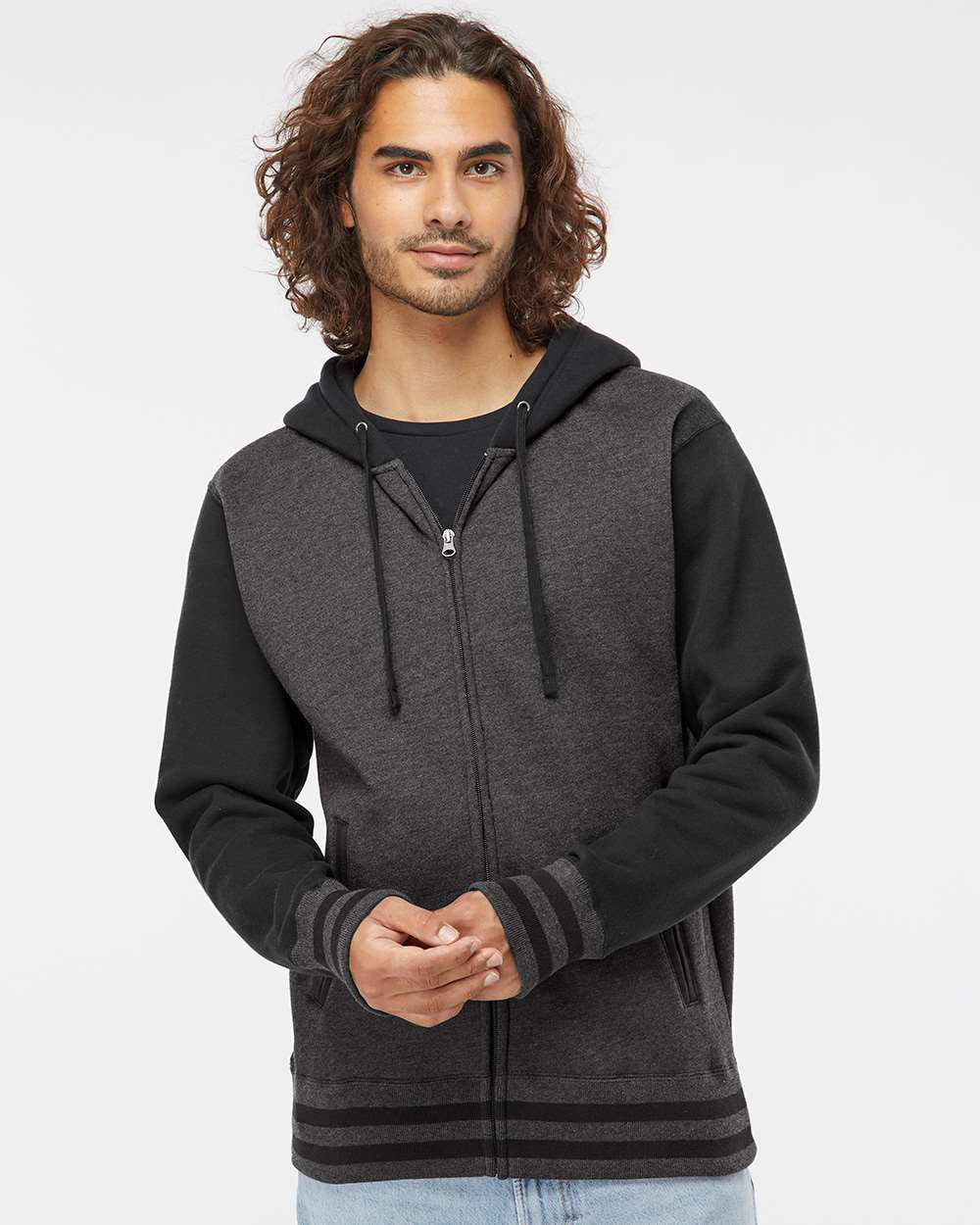 Black/Gunmetal Heather