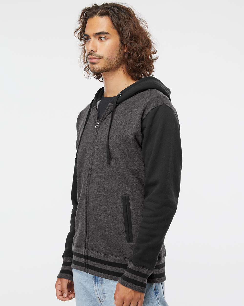 Black/Gunmetal Heather